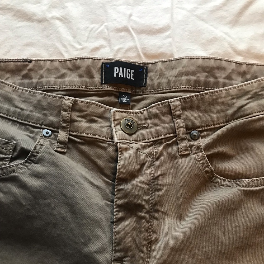 Men’s Paige Lennox twill denim